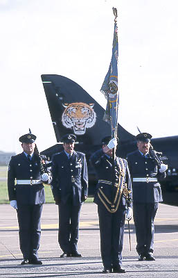74's standard is paraded for the last time (for now?)